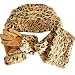 BEAUTIFUL LEOPARD TRIM CLOCHE HAT, SCARF GLOVE SET