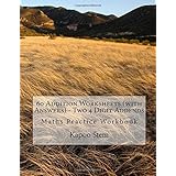 60 addition worksheets with answers two 4 digit addends maths practice workbook 60 days maths addition answer