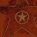 At the Movies Star - Brown (16 x 16")