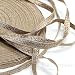 RIVA Narrow Tawny Gold Bullion Braid Trim with Chevron Pattern: 5 Yards
