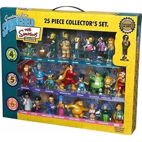 Simpsons 25 piece figurines set series 4-6