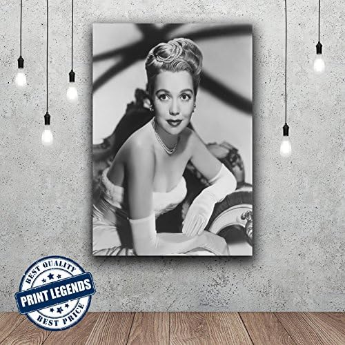 Jane Wyman Vintage Hollywood Canvas Print - Canvas Art - Wall art - Framed Print