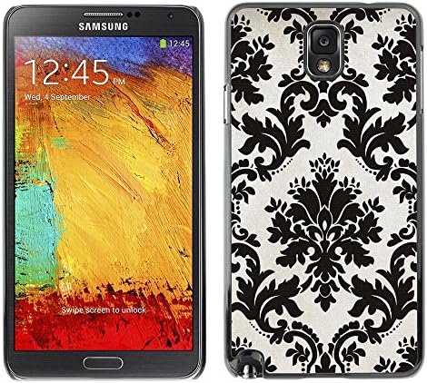 ZABU Slim PC / Aluminium Sleek Case Cover Armor Shell // wallpaper white black stylish classy elegant // Samsung Note 3