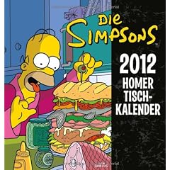 Simpsons Tischkalender: Homer Tischkalender 2012