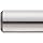 Niagara Cutter B555 Straight Tooth Shank Type Keyseat Cutter, High Speed Steel, Uncoated (Bright), Round Shank, 5/8" Cutter Diameter, 10 Tooth, 1/8" Width