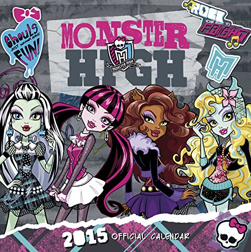 Official Monster High Square Wall Calendar 2015