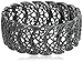 1928 Jewelry Black-Tone Filigree Stretch Bracelet