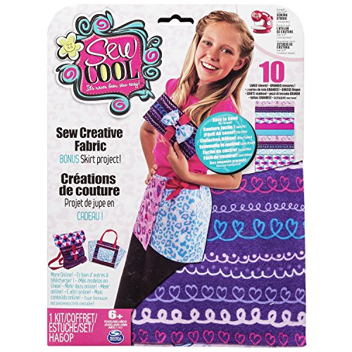 Imagen 3 de Sew Cool Creative Fabric Kit - kits de costura para niños (Combo kit, Fashion & design, Chica)