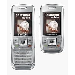 Samsung SGH-E250i silber Handy ohne Vertrag, ohne Branding, kein Simlock