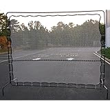 Courtmaster Deluxe Tennis Rebound Net and Frame, 9'W x 7'H