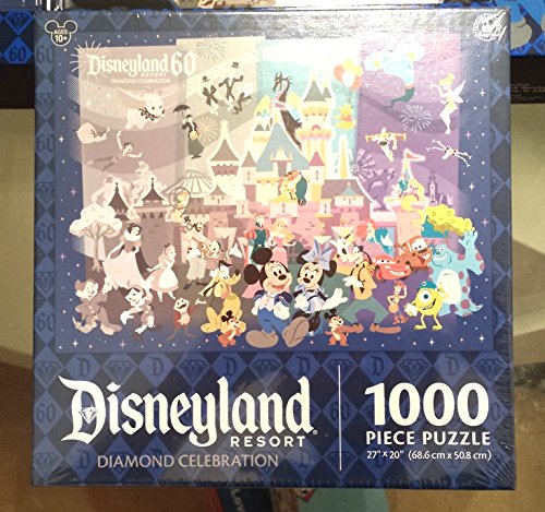 Disneyland 60th Diamond Anniversary Celebration 1000 Piece Jigsaw Puzzle by Disney