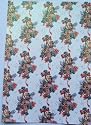 A4 sheet of printed and glittered card for cardmaking & craft - fairies and flowers