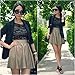 Wenxuan Women's Boyfriend Blazer Tailored Rolled Up Sleeve Coat Jacket
