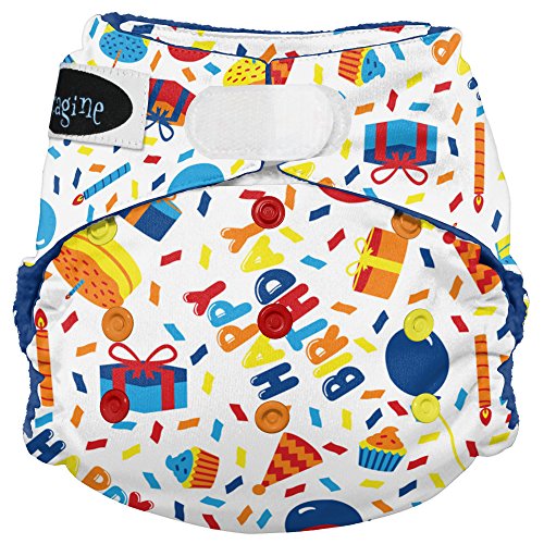 Imagine One-Size Stay Dry All-in-One - Hook & Loop (Birthday Boy)