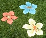 Garden Flower Stepping Stones - Set of 3