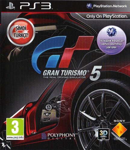 Gran Turismo 5 (originale türkische Ausgabe, alles in türkischer Sprache)