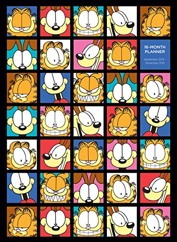 2015 Garfield Black Simplicity 16 Month Planner