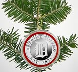 Detroit Tigers Highland Mint Silver Coin Ornament