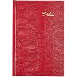 Brownline 2016 Daily Journal, Untimed, Hard Cover, Bright Red, 8.25" x 5.75" (CB389.RED-16)
