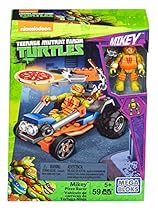 Mega Bloks Teenage Mutant Ninja Turtles Ninja Racers, Michaelangelo Pizza Launcher
