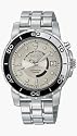 Seiko Men's Kinetic Silver-Tone Watch #SKA381