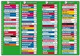 Doowell Activity Charts Magnetic Football Table