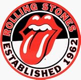 Rolling Stones - Round Established 1962 Logo with Tongue - Sticker / Decal