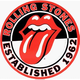 Rolling Stones - Round Established 1962 Logo with Tongue - Sticker / Decal