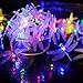 Lalapao Battery Operated Optional Automatic Timer String Lights 20 LED Dragonfly Fairy Christmas Lighting Decor with 5 Modes For Outdoor Indoor Garden Patio Bedroom Wedding Decorations (Multi Color)