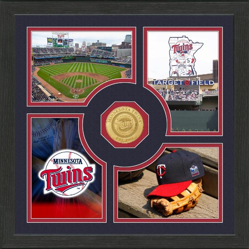 Highland Mint MLB Minnesota Twins Fan Memories Photo Mint
