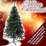 HXT 9003 180 cm artificielle arbre de Noël incl trépied en métal, tous nos arbres TUV et SGS testé, difficilement inflammable