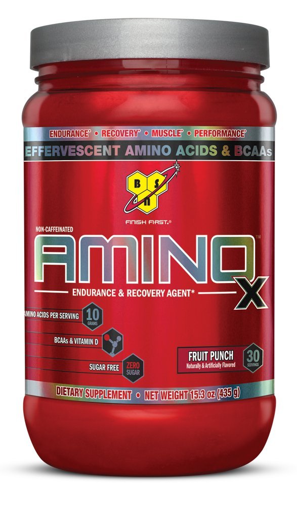 Amazon.com: BSN AMINO X - Fruit Punch, 15.3 Ounce, 30 Servings ...