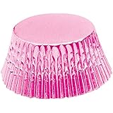 Fox Run Brands 7107 32 Count Foil Bake Cups, Light Pink