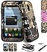 [ ZTE Source N9511 / Majesty Z796C ] ToPerk RIB Tuff Dual Layer Armor Case & ToPerk ? Stylus Pen As Bundle Sale - Deer Hunting