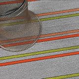 Shag Mat Mat: Utility Mat, Stripe/Color: Electric Stripe/ Orange