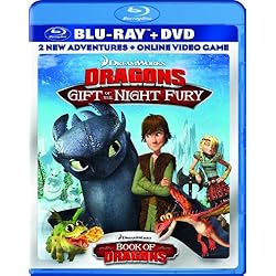 DreamWorks Dragons: Gift of the Night Fury / Book of Dragons Double Pack (Two-Disc Blu-ray/DVD Combo + Online Video Game)