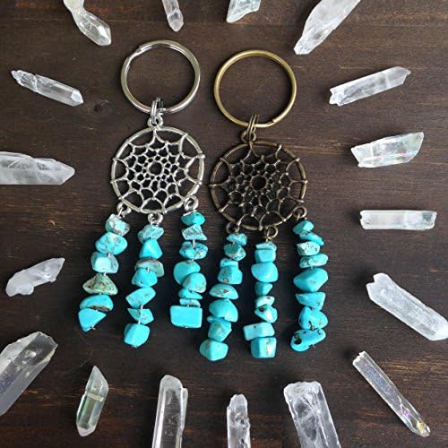 Dreamcatcher Key Chain, Stone Keychain