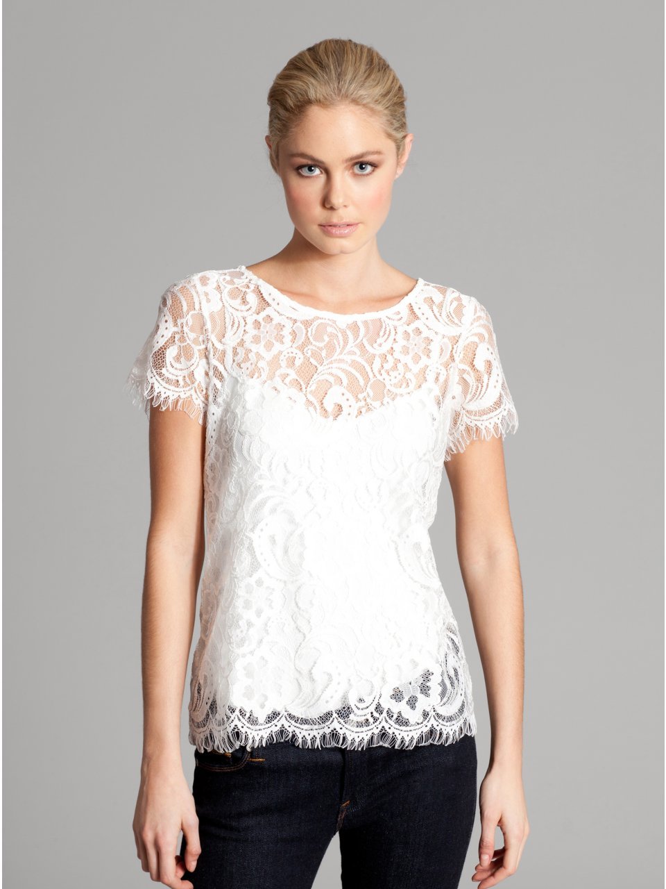 GUESS by Marciano Lucila Lace Top