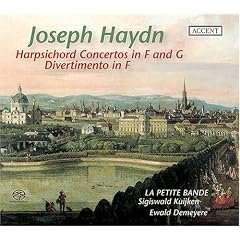 Haydn: Harpsichord Concertos in F & G; Divertimento in F [Hybrid SACD]
