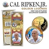 Cal Ripken Jr Orioles Promo Gold Us Mint State Quarter