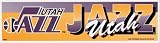 Utah Jazz 11 x 3 Throwback logo Bumper Sticker