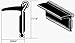 CRL Flexible Stainless Steel Beaded Belt Molding for 1961-1967 GM and 1967-1974 Kaiser Jeep - 96 in long