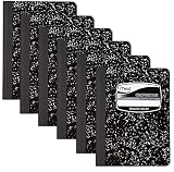 Mead Composition Notebook, College Ruled, 100 Sheets, Pack Of 6