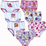 Sesame Street Elmo Toddler Girls' 7 Panty Pack