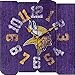 Imperial Officially Licensed NFL Merchandise: Vintage Square Clock, Minnesota Vikings