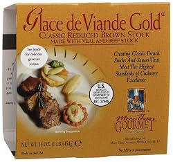 More Than Gourmet Glace De Viande Gold Reduced Brown Stock, 16-Ounce Packages