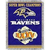 Baltimore Ravens End of Line Long Sleeve Top, Large