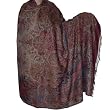 Prayer Scarf Shawl Jacquard Design Wool Accessory 106 x 55 inches (psleyb172)