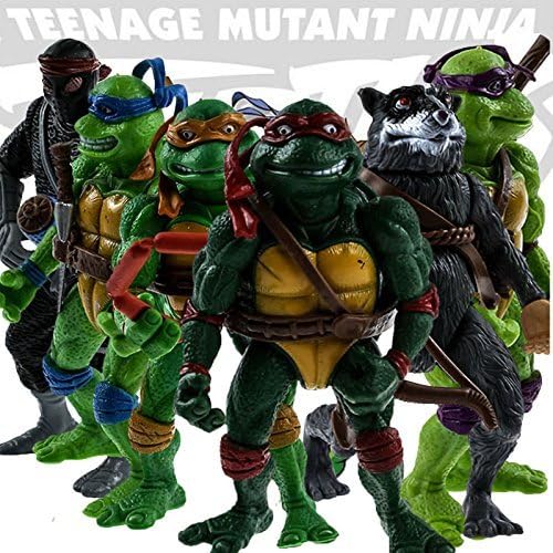 6pcs Teenage Mutant Ninja Turtles Action Figures Classic Collection Toys Set Boy by Goodness35