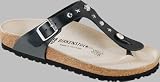 BIRKENSTOCK Gizeh - Thong Style - Leather - Black Strass